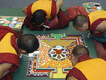 Building of Guhyasamadji Sand mandala